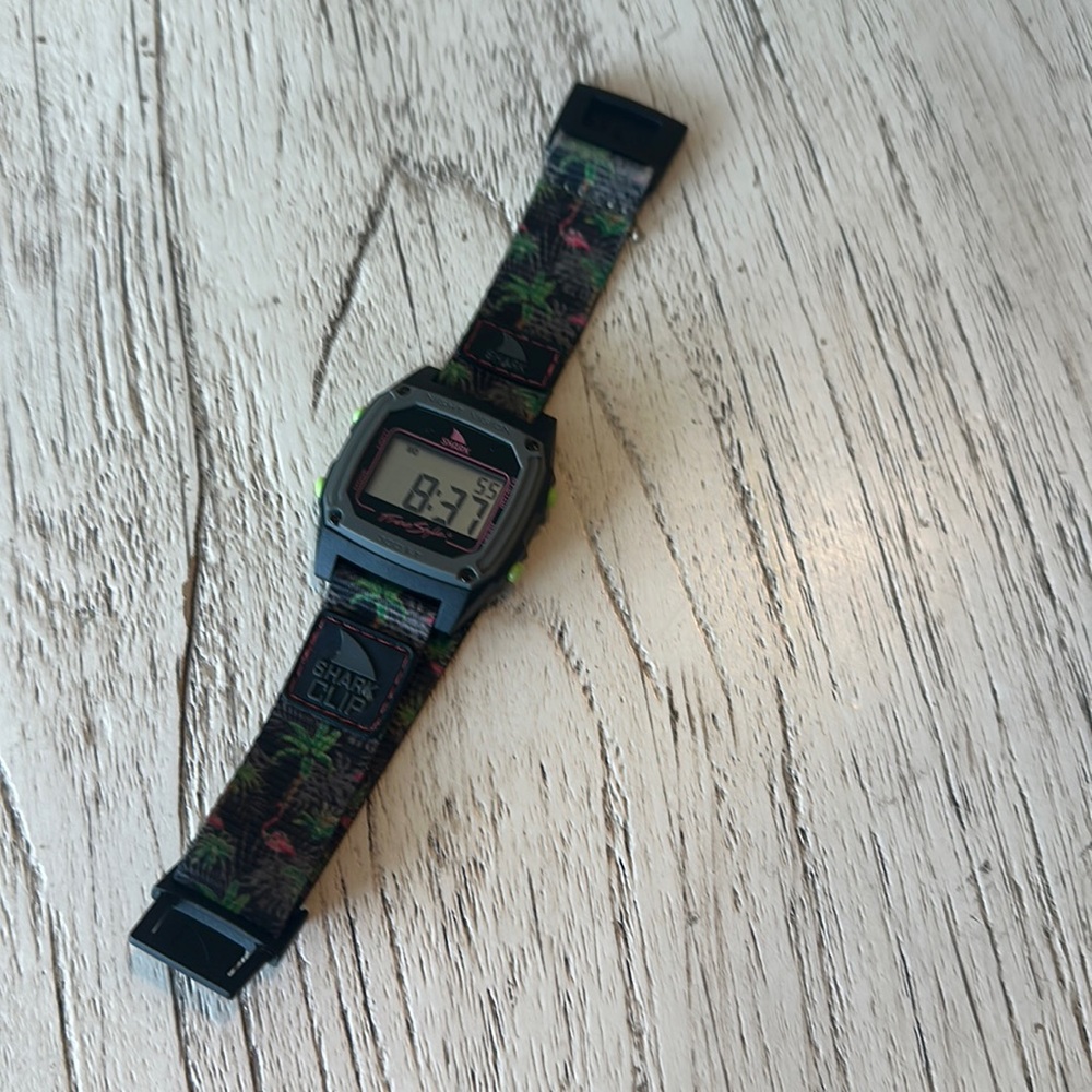 Shark Freestyle Watch, $65 new, gently used and recently battery replaced